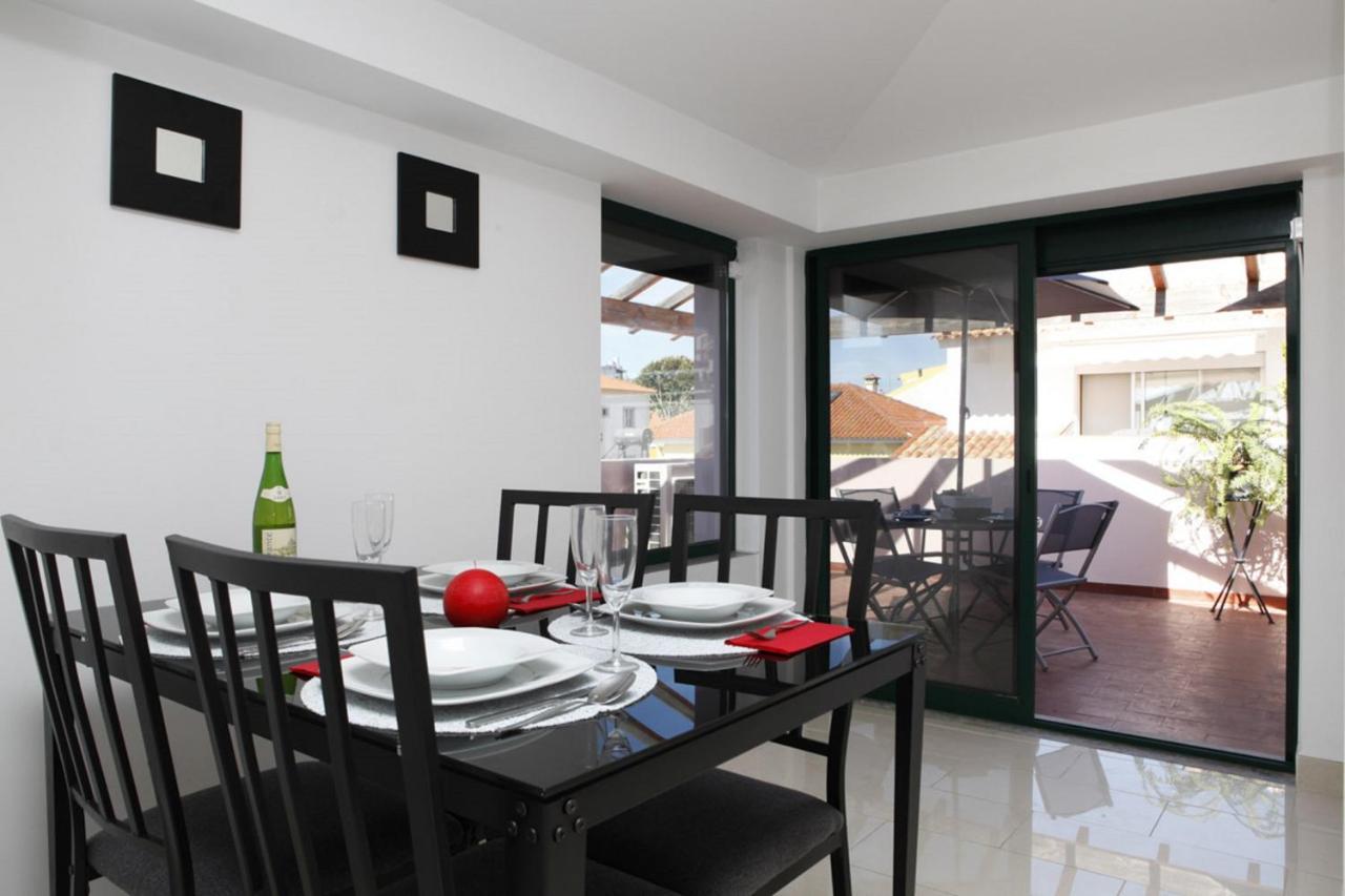 Wondrous Terrace Apartment In Cascais Center Exterior foto