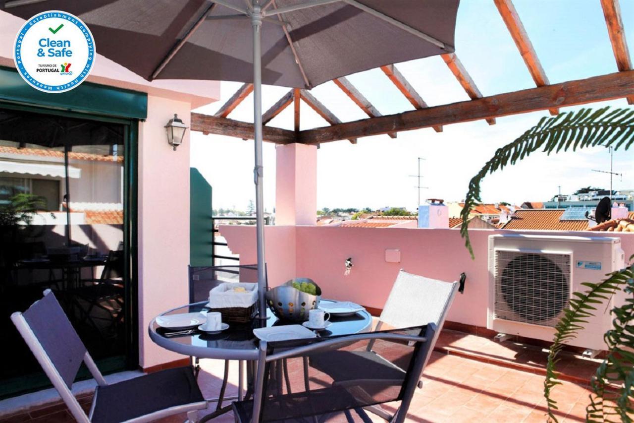 Wondrous Terrace Apartment In Cascais Center Exterior foto